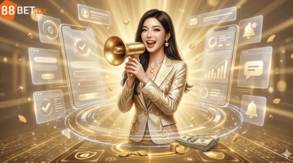 Ảnh: Các bước cơ bản để thực hiện rút tiền 88BET về tài khoản cá nhân
